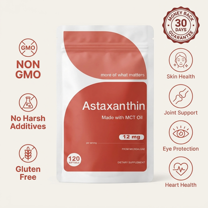 Rossa Astaxanthin 12mg Softgels